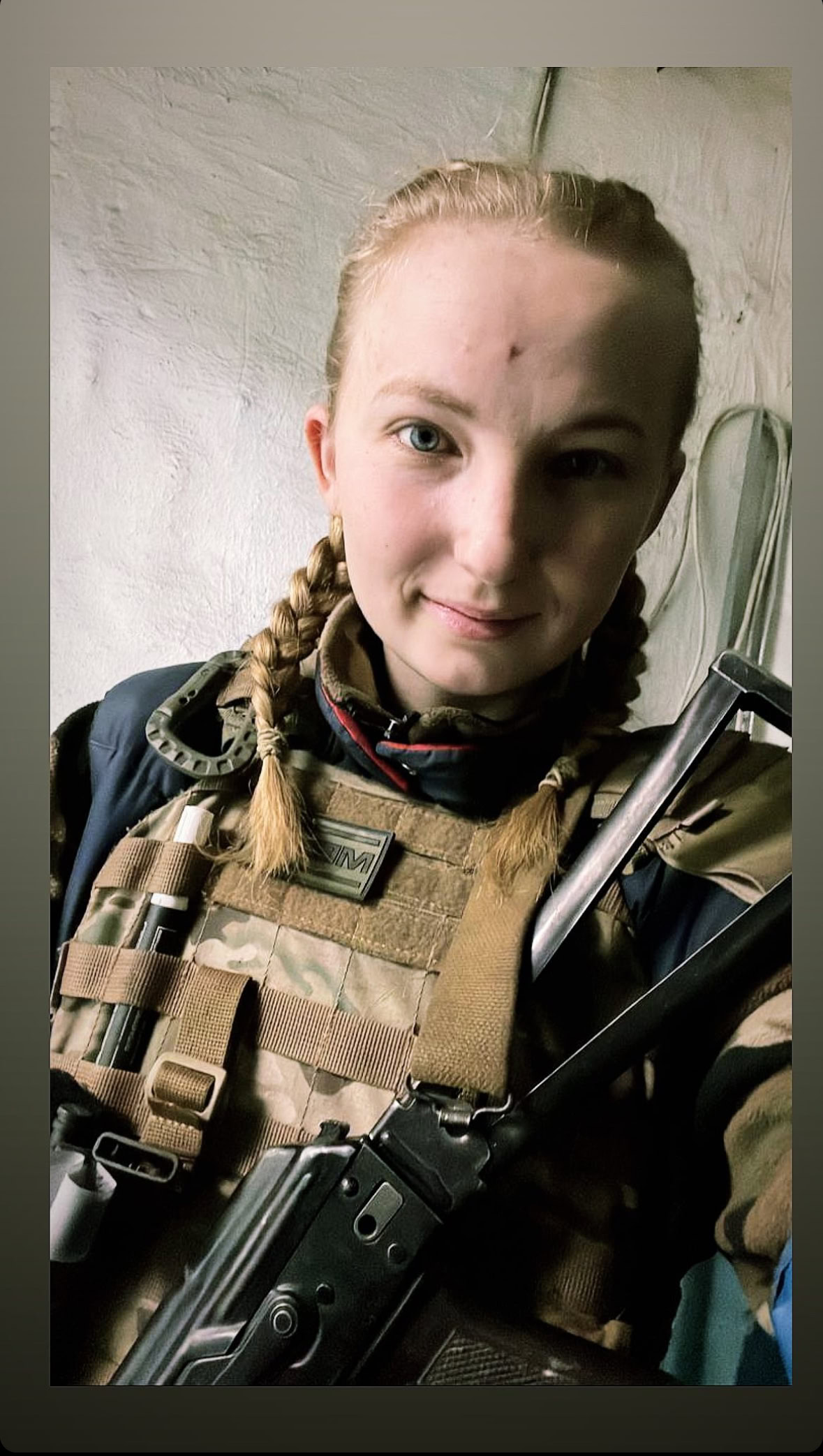 Зображення посту: «У час, який ми зараз проживаємо, важливо знати, що ти дотична»: історія захисниці Маріуполя Галини Гриценяк