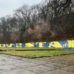 Зображення посту: У Львові почали відновлювати мурал про «Азовсталь»