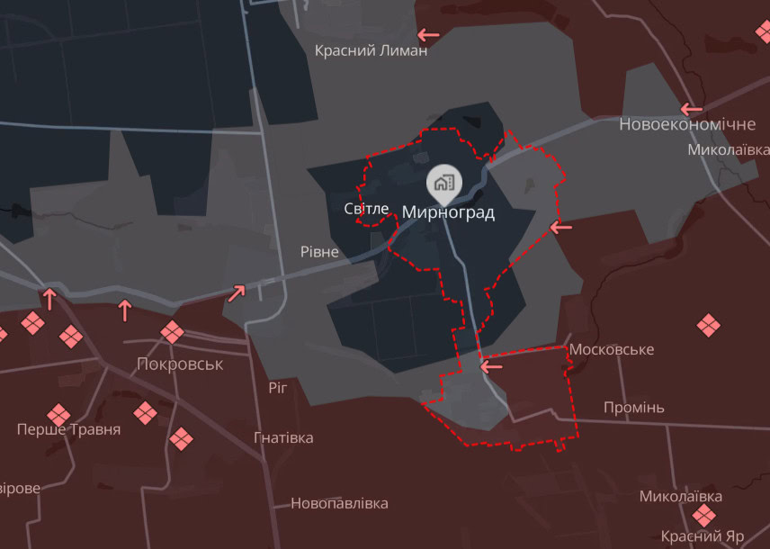 Зображення посту: 7 корпус ДШВ: логістичні шляхи до Мирнограда під вогневим та дроновим контролем РФ