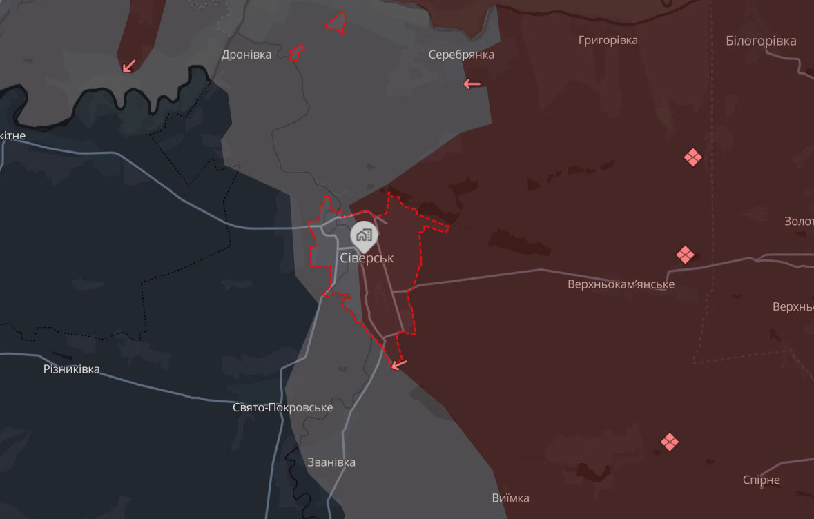 Зображення посту: До семи штурмів на день: російські війська посилюють наступ на Сіверськ
