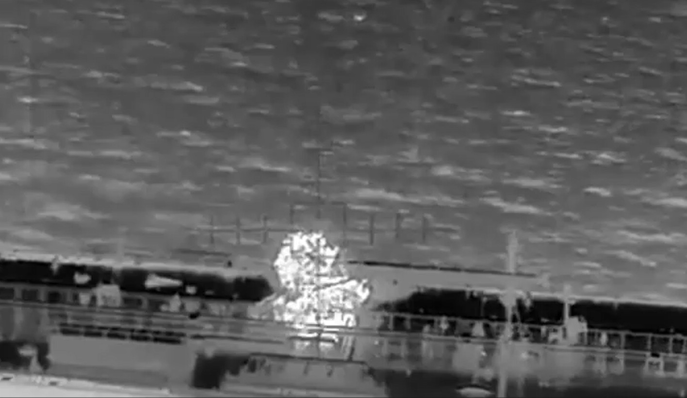 Стаття: СБУ вперше атакувала танкер тіньового флоту РФ у нейтральних водах Середземного моря