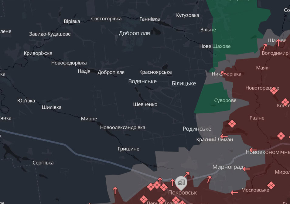 Зображення посту: На Добропільському напрямку українські військові відбили російський штурм з бронетехнікою