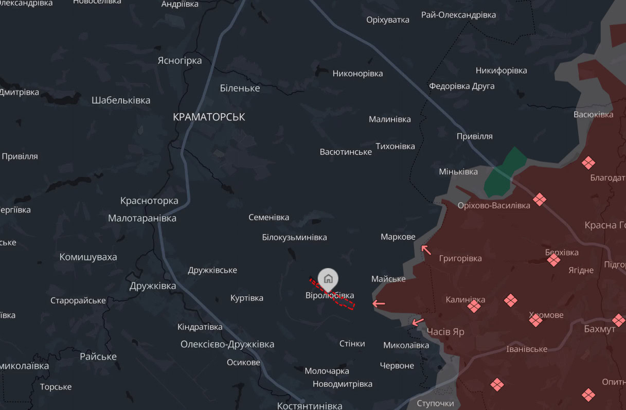 Зображення посту: Російська армія намагається обходити українські позиції «повзучим наступом» на Краматорському напрямку