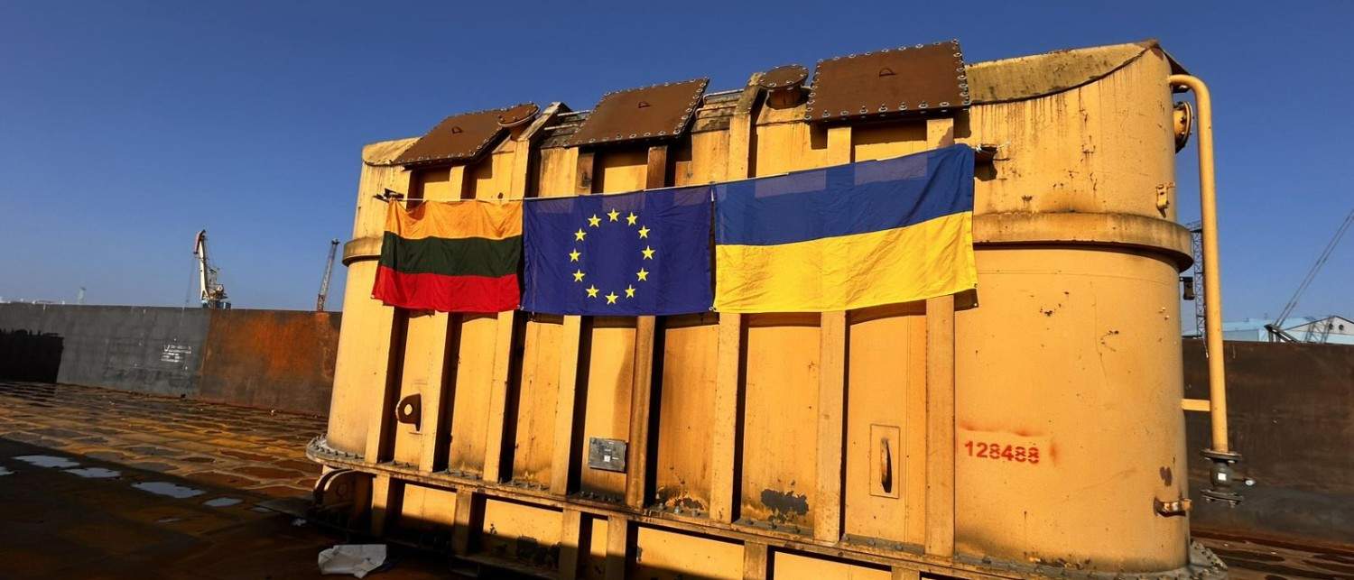 Стаття: Литва передала Україні теплову електростанцію