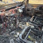 Зображення посту: У Краматорську підпалили військовий пікап: підозрюваному загрожує до 10 років тюрми