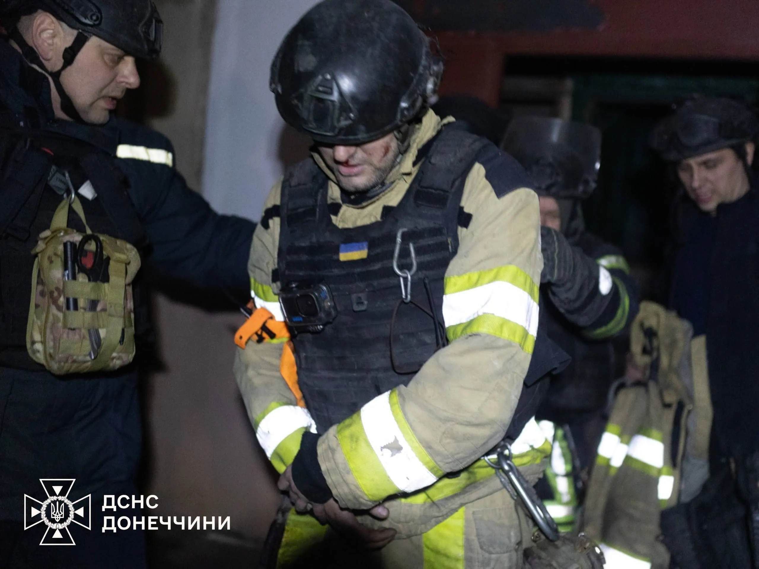 Зображення посту: Російський FPV-дрон поранив чотирьох рятувальників у Дружківці