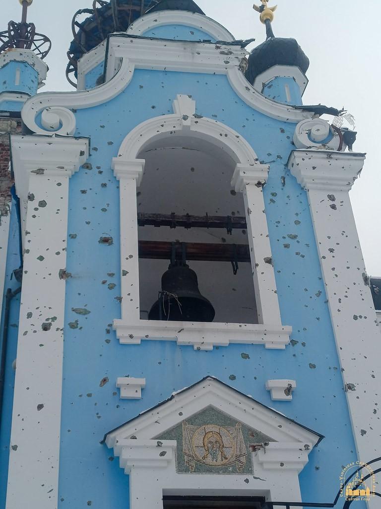 Зображення посту: Зі скиту Святогірської лаври на Донеччині викрали церковні предмети та дзвони