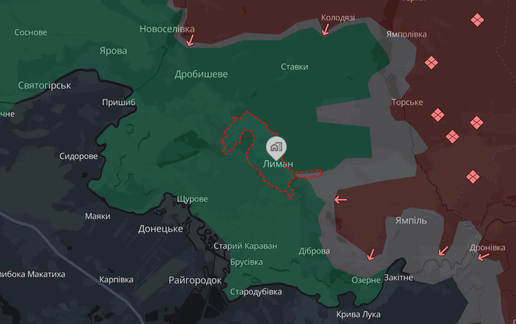 Зображення посту: РФ ускладнює логістику ЗСУ біля Лиману атаками «дронів-ждунів»