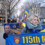 Зображення посту: У Парижі українці вийшли на акцію підтримки полонених та безвісти зниклих