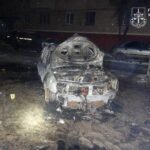 Зображення посту: У Краматорську спалили поліцейське авто на замовлення: підозрюваного затримали в Одесі