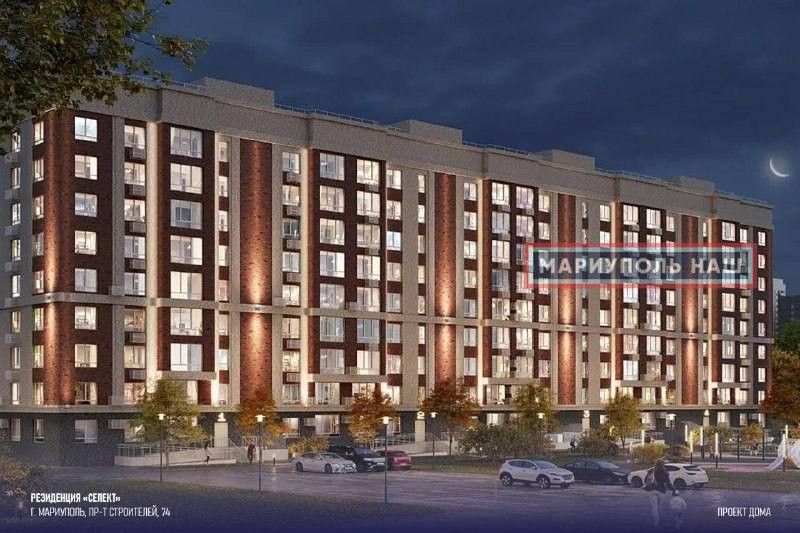 Зображення посту: На місці зруйнованих багатоповерхівок у Маріуполі росіяни зводять 10-поверхівку для продажу під іпотеку