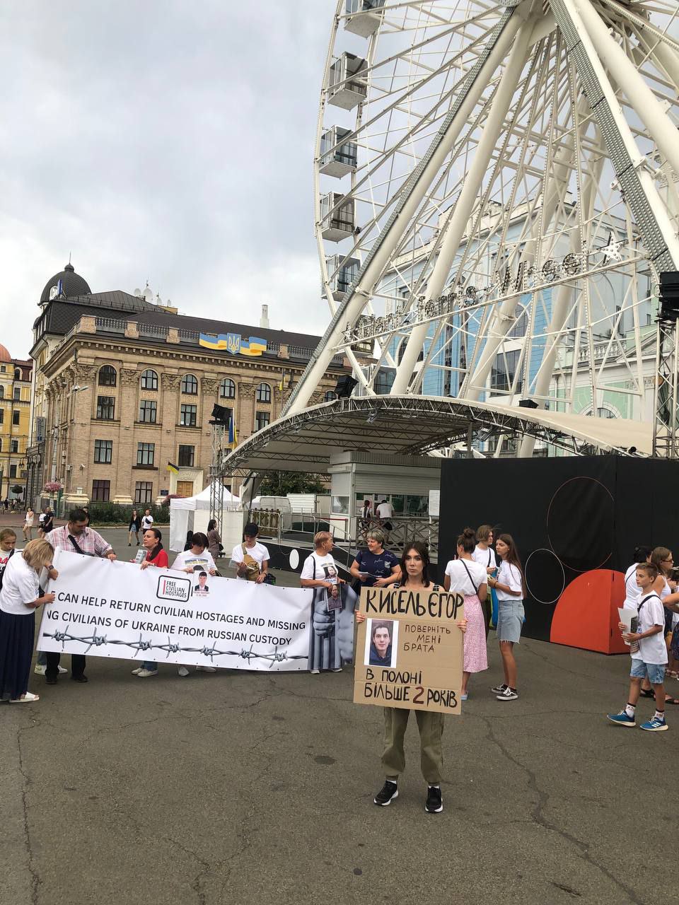 Зображення посту: «Тоді Єгора вже заарештували і перед нами розіграли спектакль, але ми цього не знали»