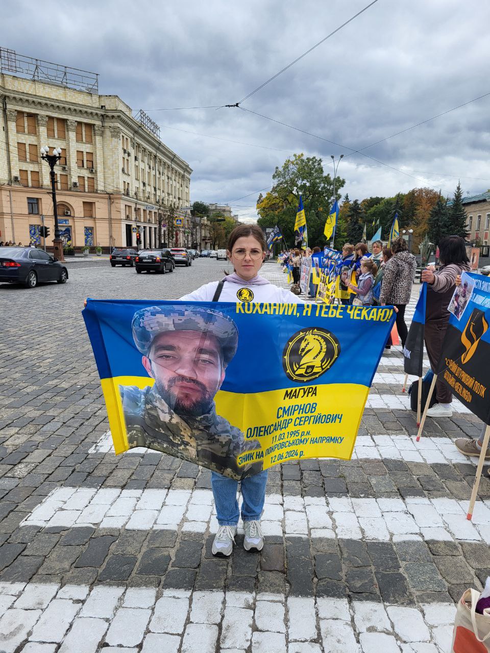 Зображення посту: «Саша зник безвісти, але я впевнена, що на світлинах з двох російських колоній саме він!»