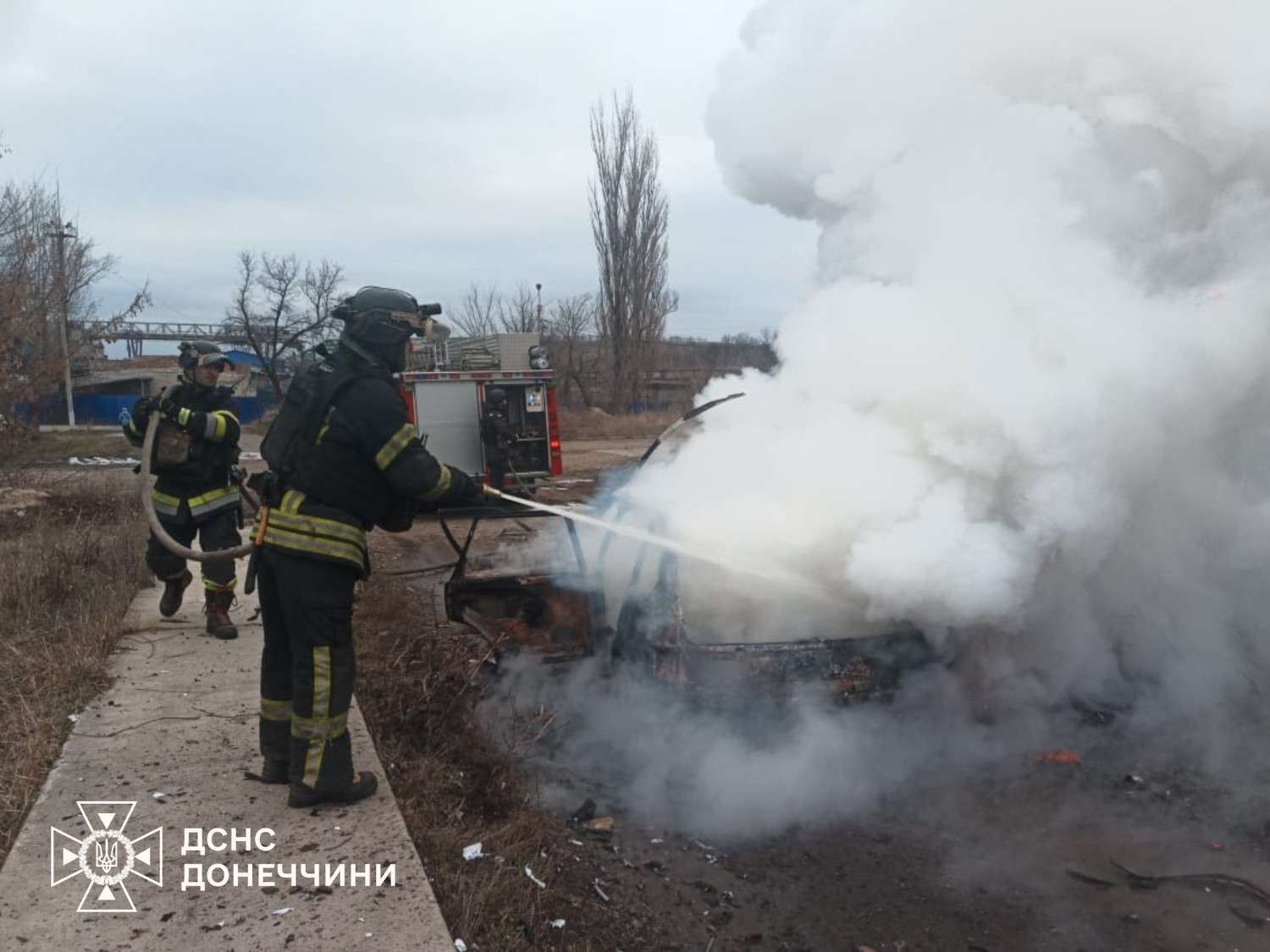 Зображення посту: Російський дрон поцілив по машині працівників Слов’янської ТЕС: троє людей загинули, є поранений