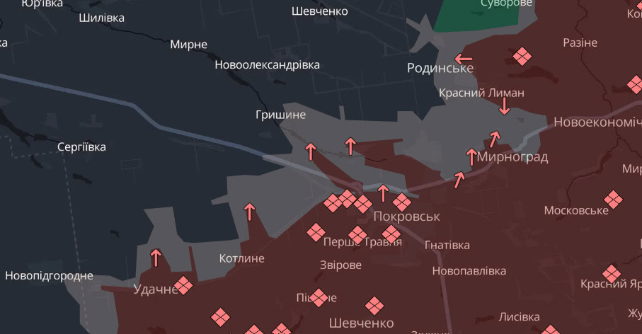 Стаття: Бої за Мирноград: росіяни тиснуть з півночі та заводять у місто техніку