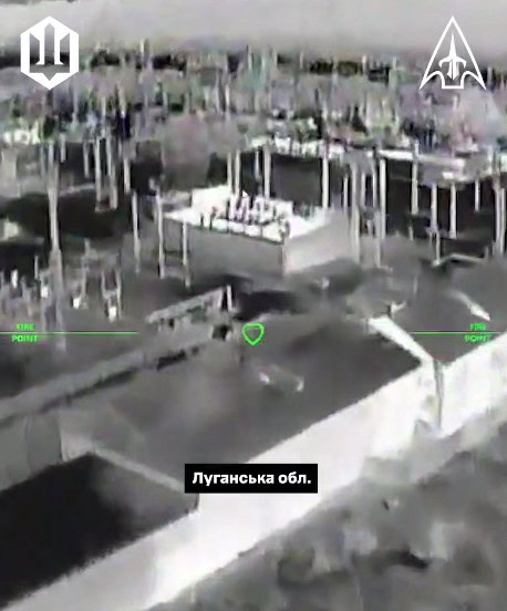 Зображення посту: Сили безпілотних систем уразили підстанцію в Луганську та аеродром у Криму