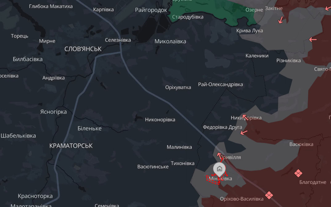Зображення посту: Росія намагається захопити панівні висоти на Краматорському напрямку