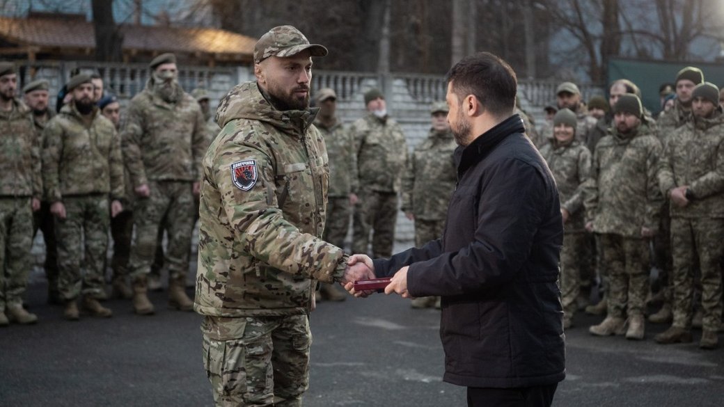 Стаття: Командир стрілецького батальйону поліції Донеччини отримав орден Богдана Хмельницького
