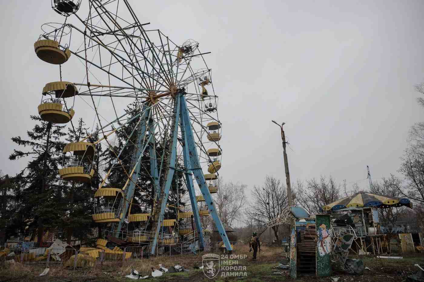 Зображення посту: «Залишилися лише фундаменти»: у 24 ОМБр оприлюднили фото з Костянтинівки