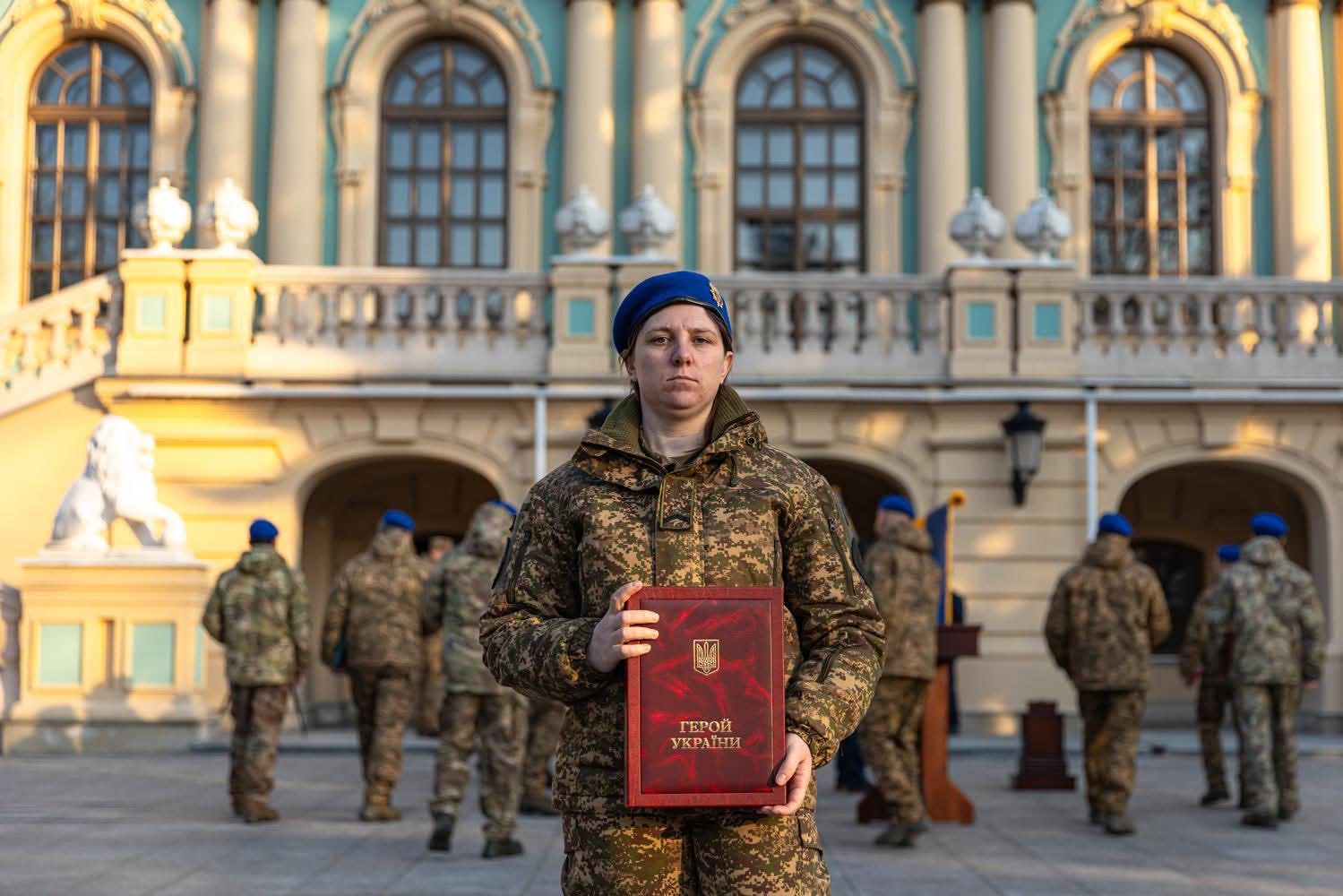 Стаття: Військова з Нацгвардії вперше отримала звання Героя України