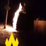 Зображення посту: У Сіверськодонецьку російський військовий підпалив техніку своєї бригади