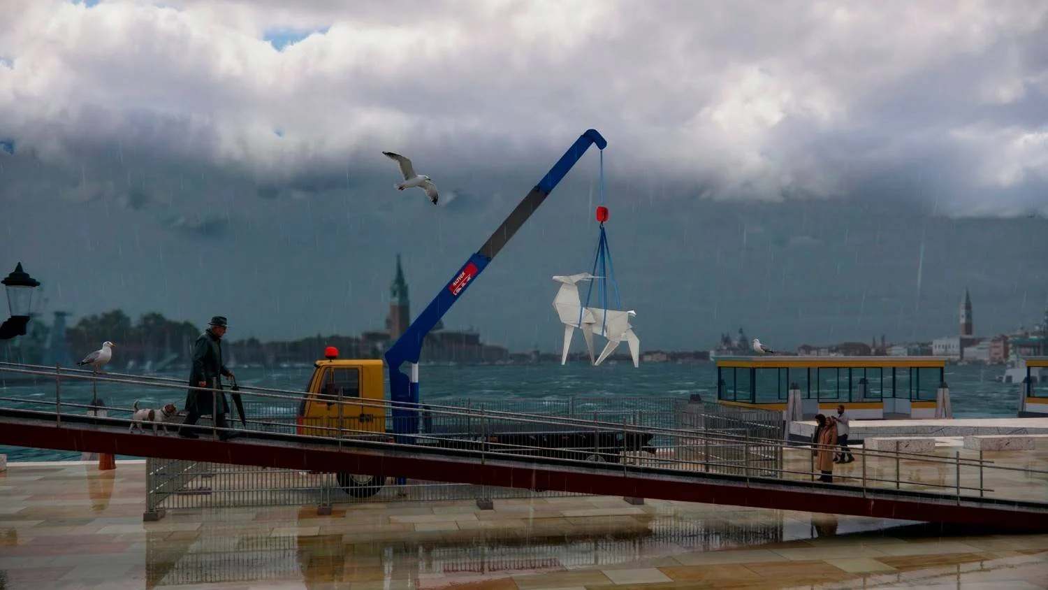 Стаття: Скульптура «Оригамі-олень» з Покровська вирушає у тур столицями Європи