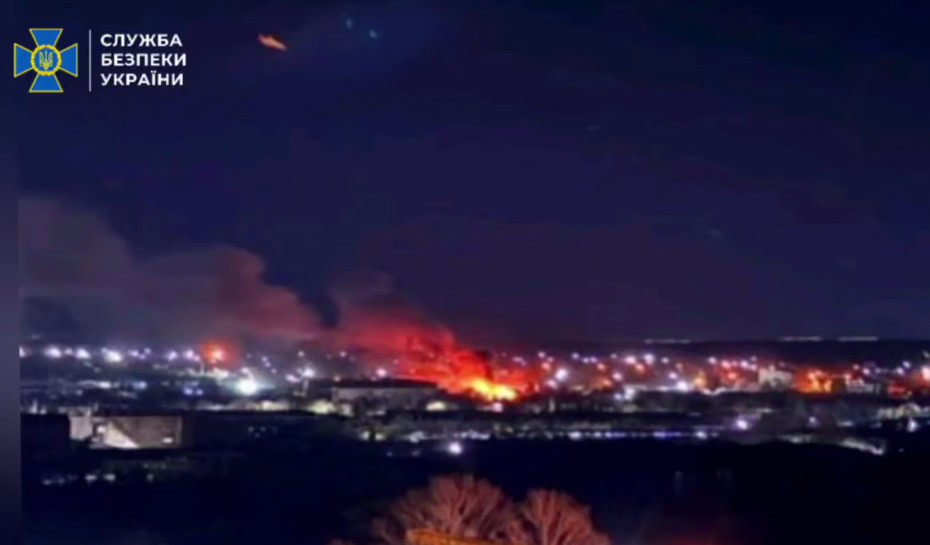 Зображення посту: На окупованій Луганщині уразили місця базування російських військових