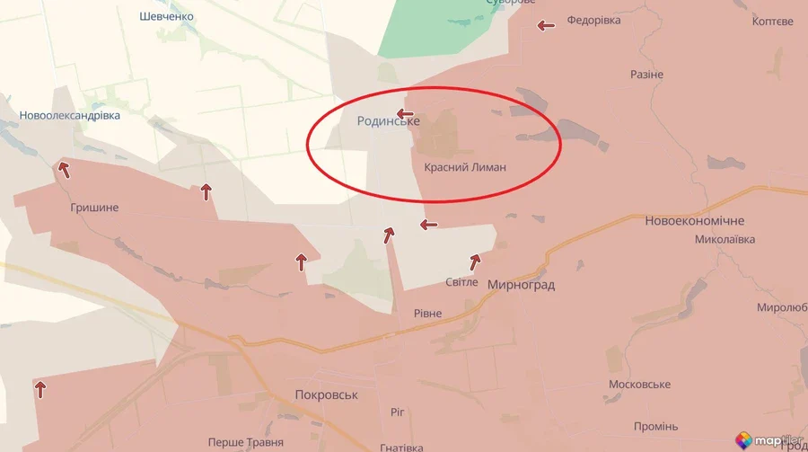 Стаття: DeepState: росіяни просунулися під Мирноградом