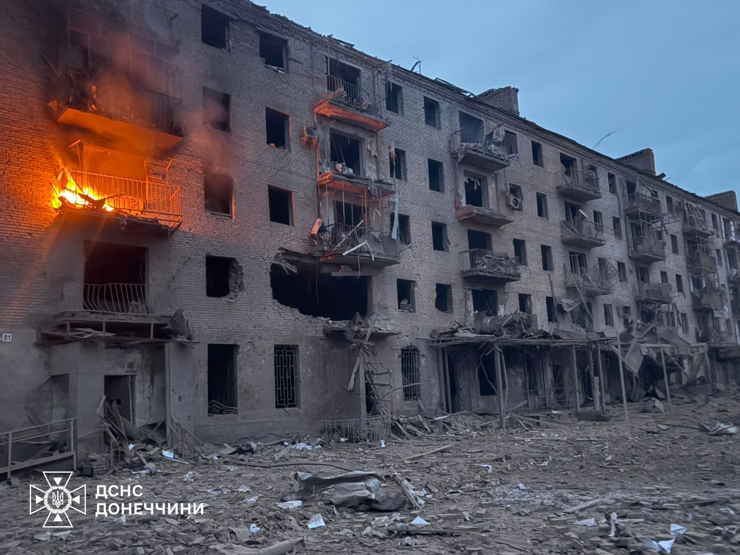 Зображення посту: У Слов’янську зросла кількість поранених внаслідок удару півторатонною бомбою