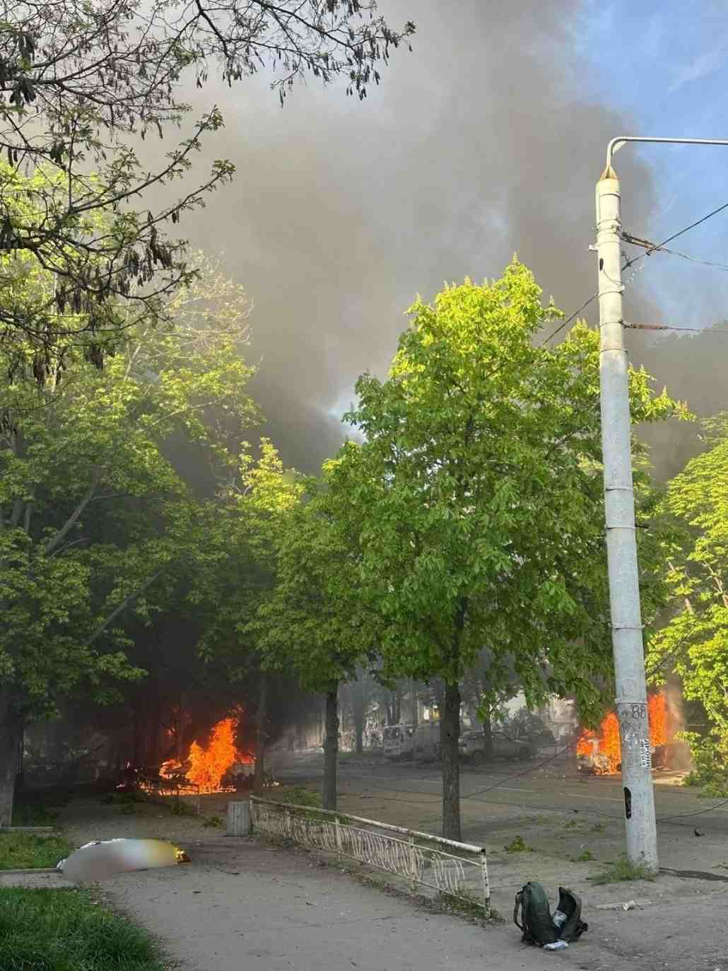 Зображення посту: Росія скинула авіабомби на центр Краматорська