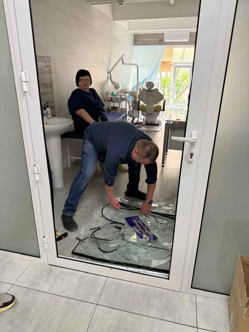 Зображення посту: Масована атака на Дніпро: пошкоджено чотири релоковані медзаклади з Луганщини