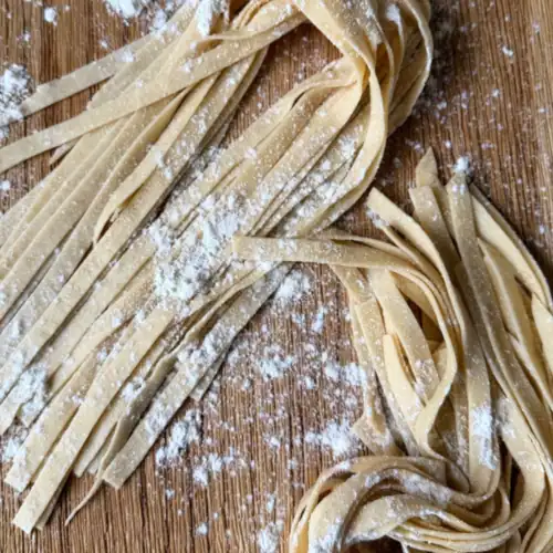Homemade pasta