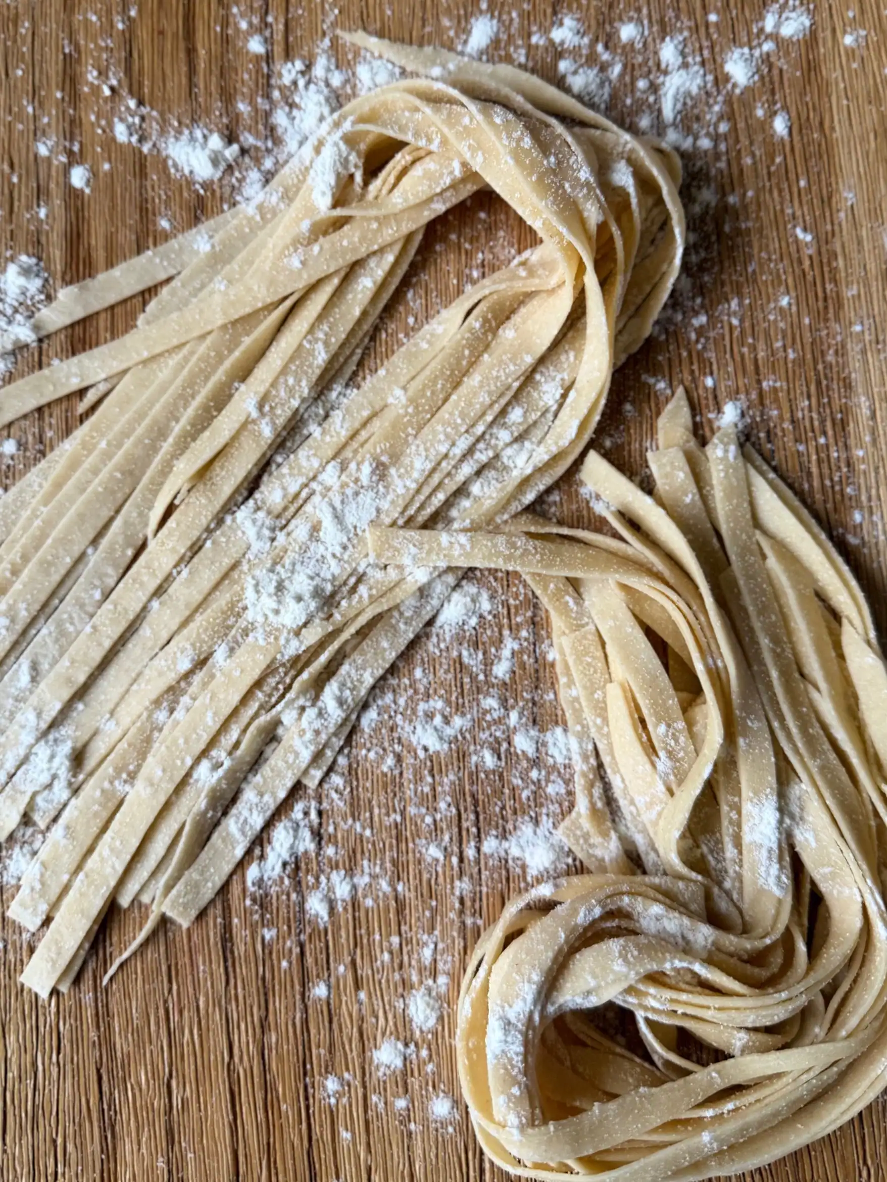 Homemade pasta