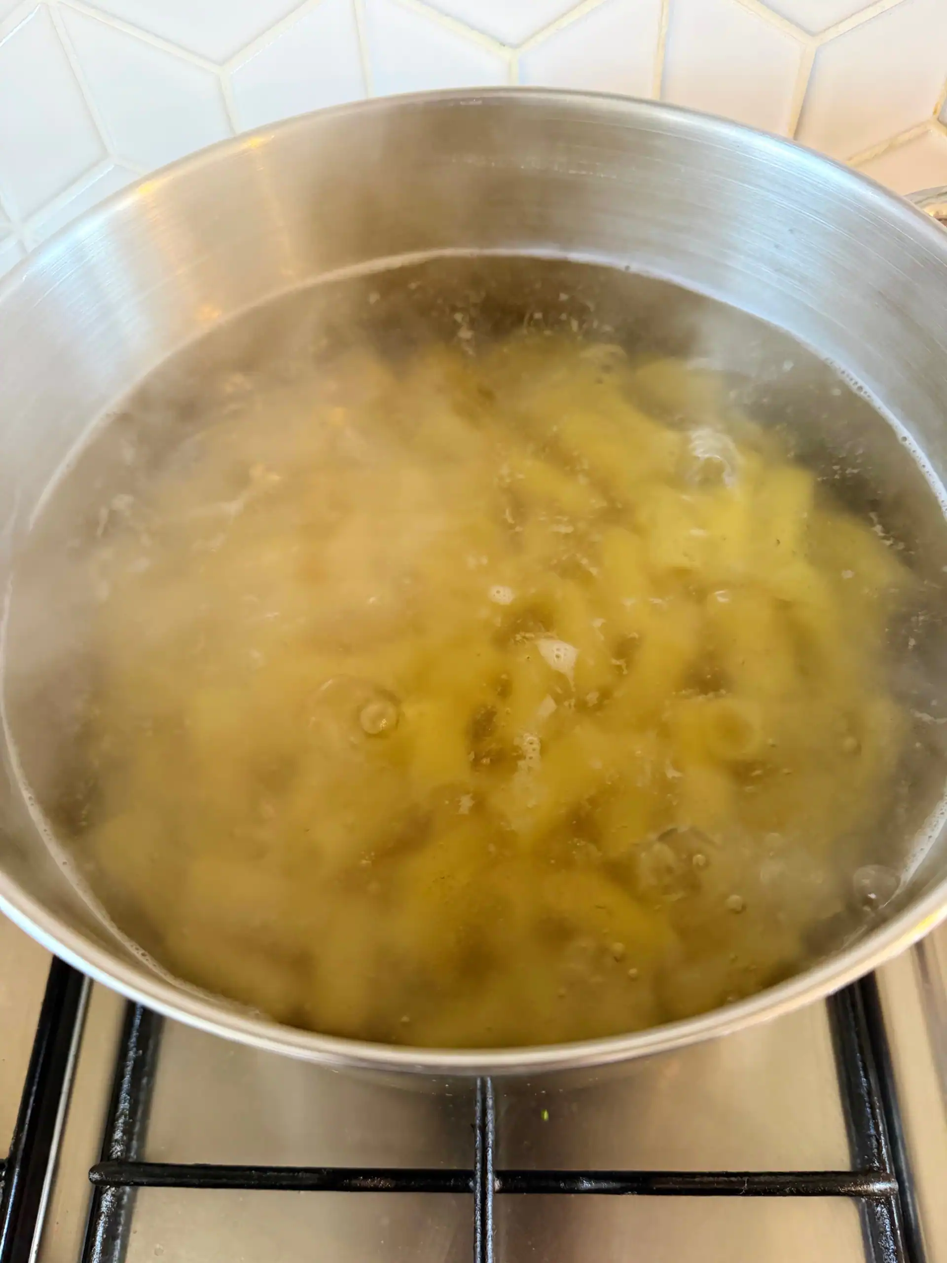 cooking pasta