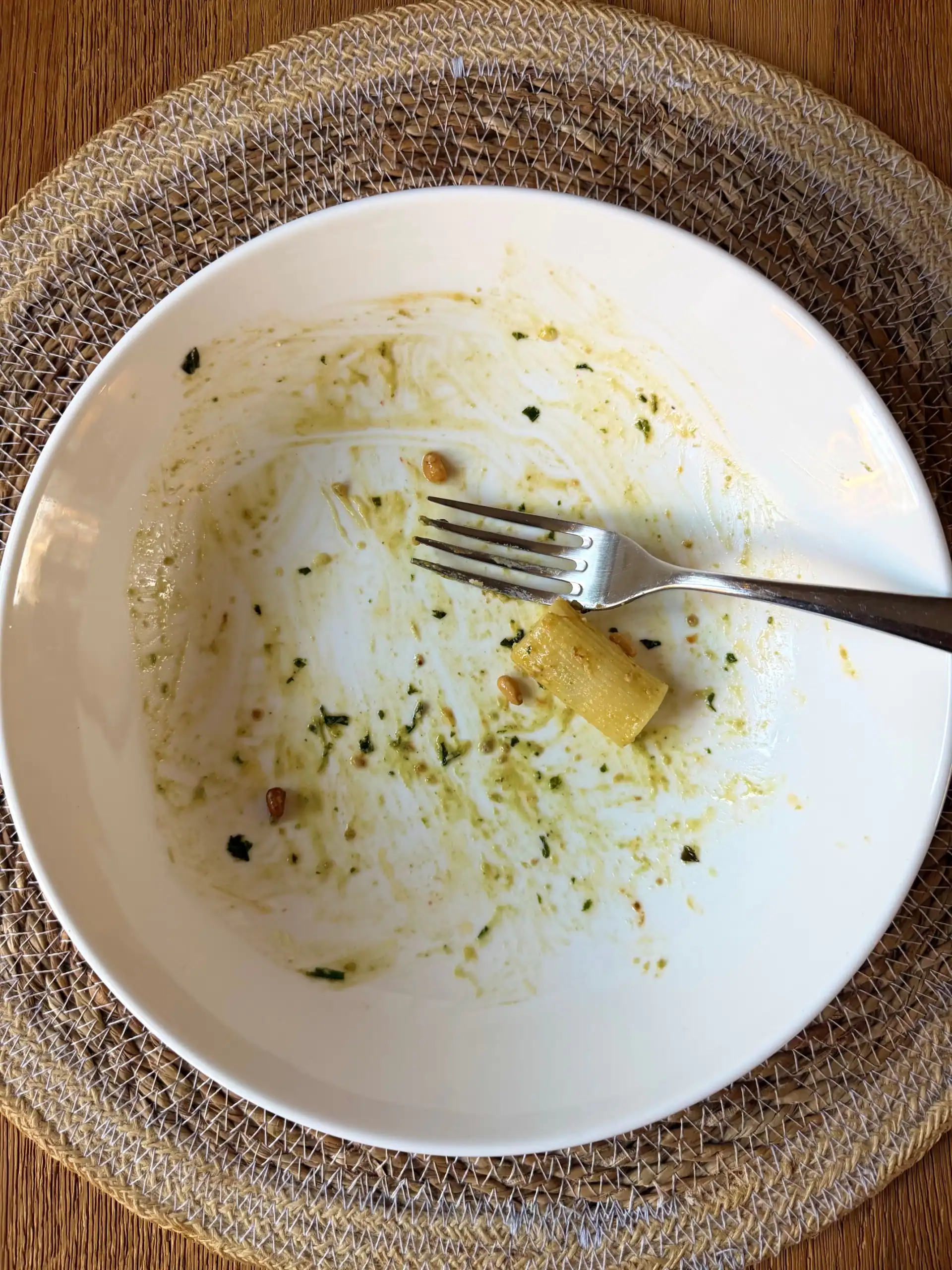 empty plate