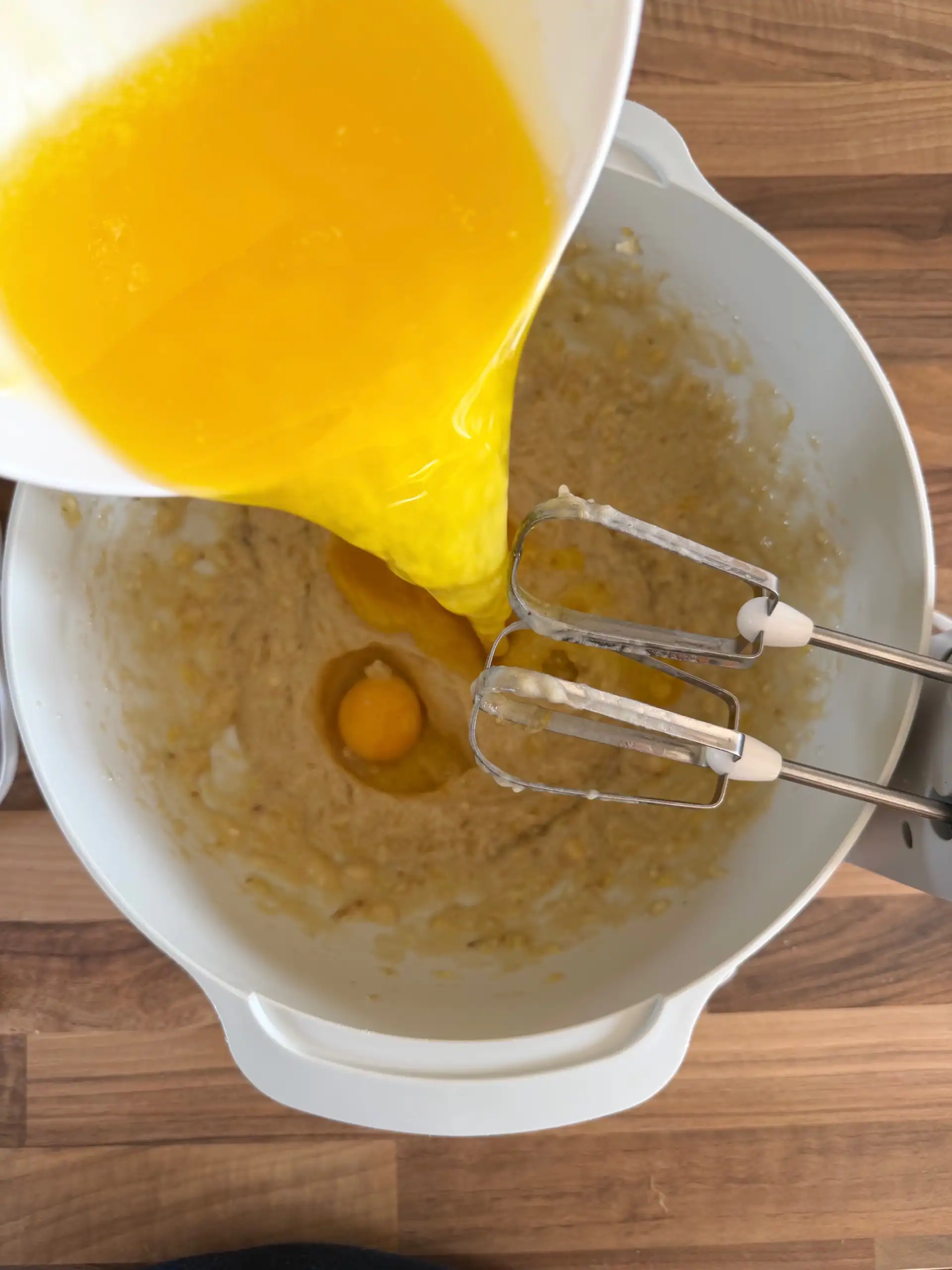 add butter to bowl
