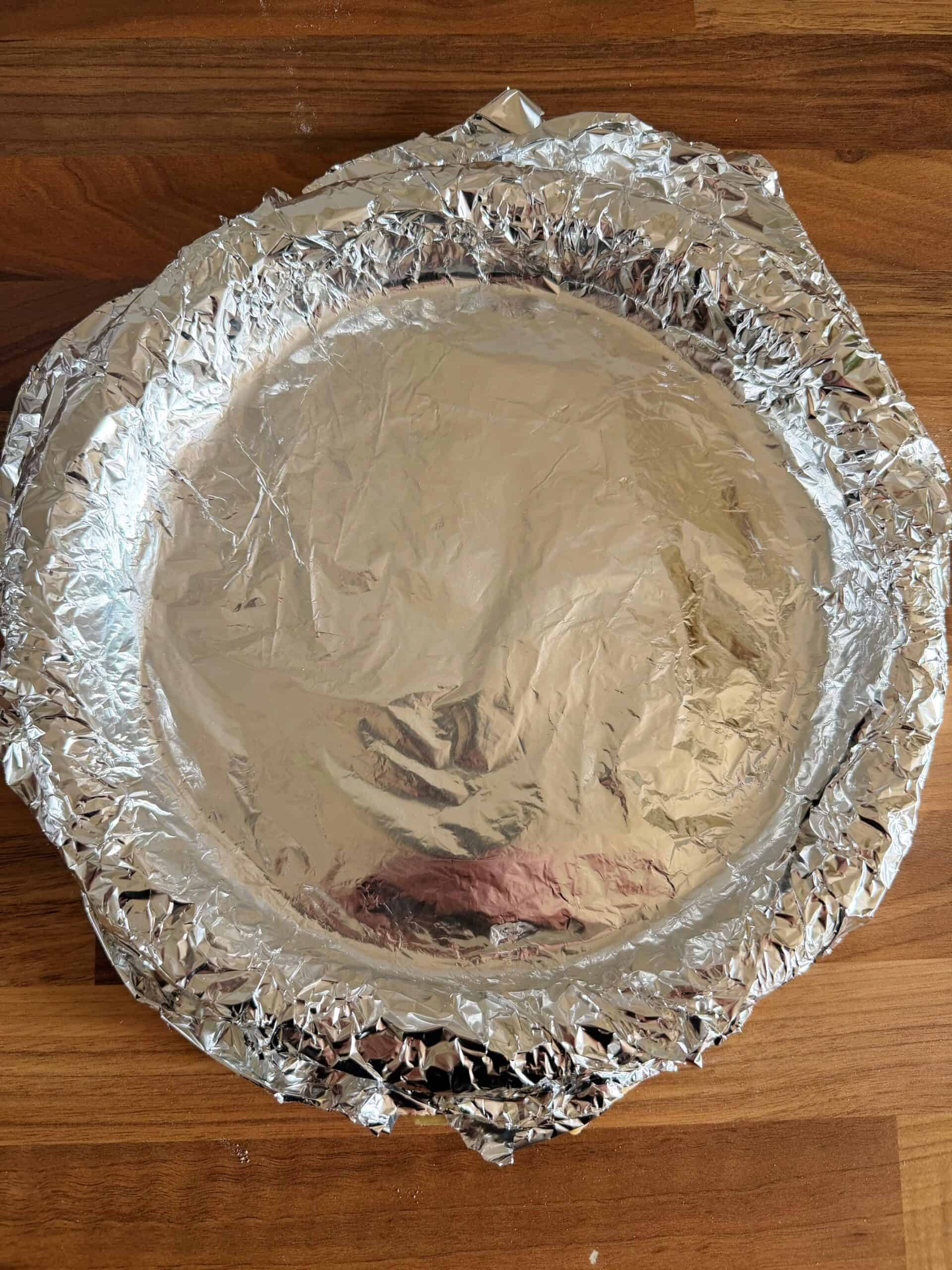 foil in tart case