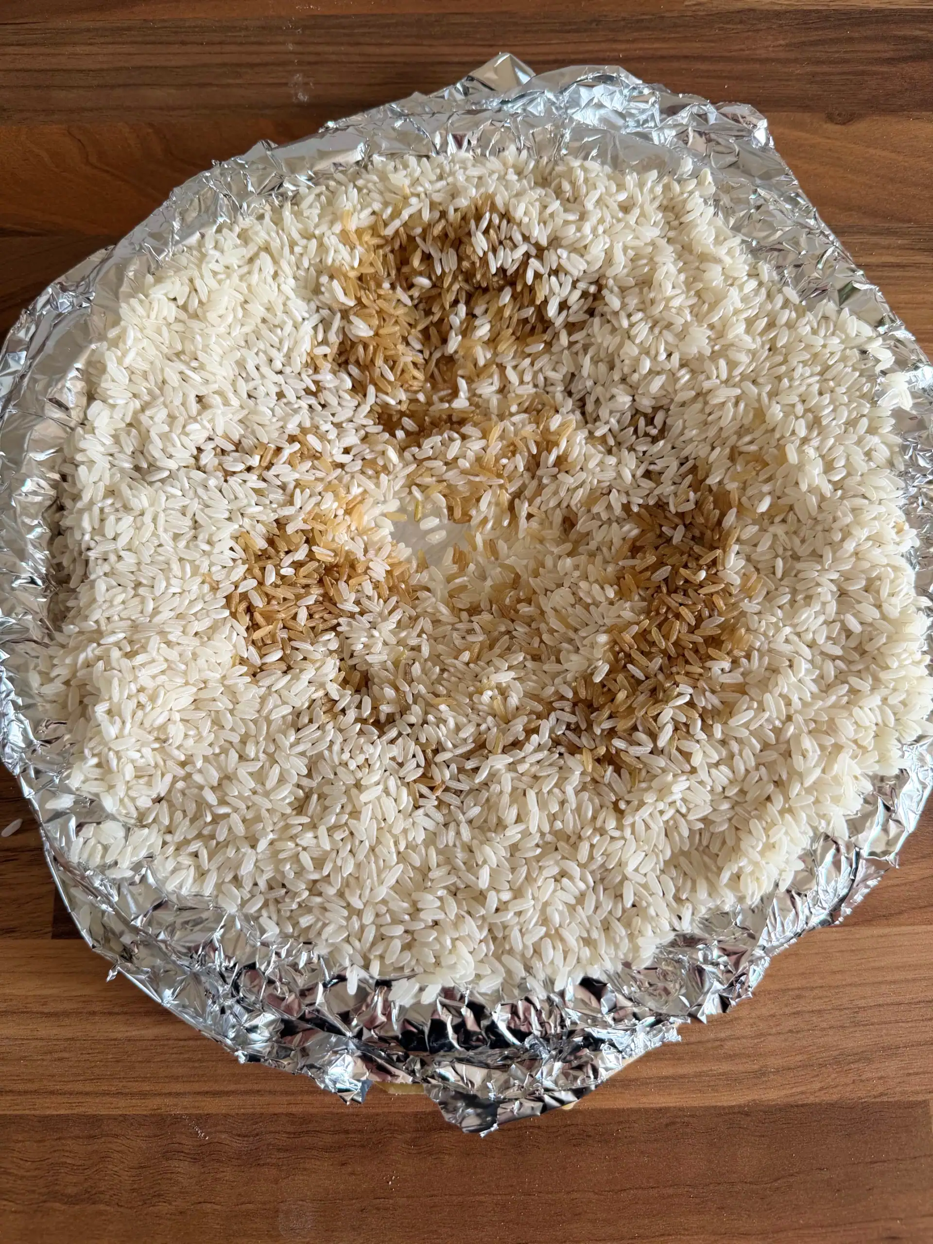 rice to blind bake the tart