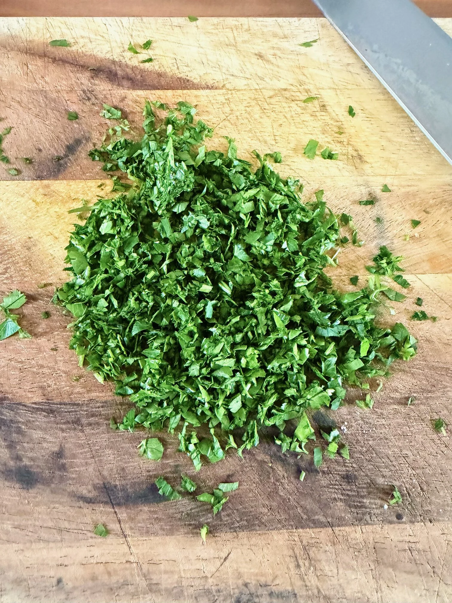 chopped parsley