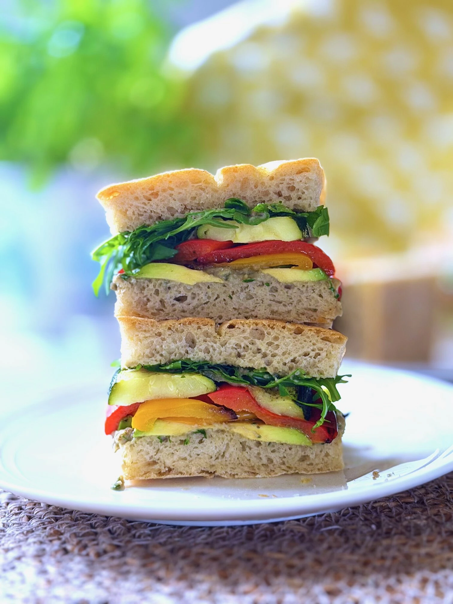 baba ganoush sandwich