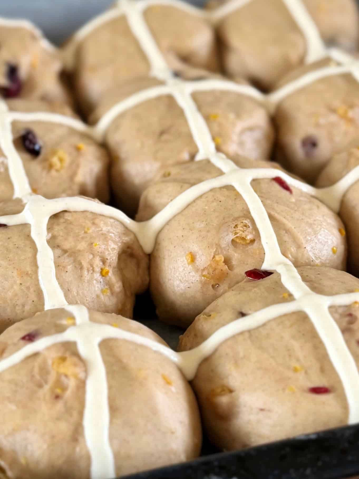 hot cross bun crosses