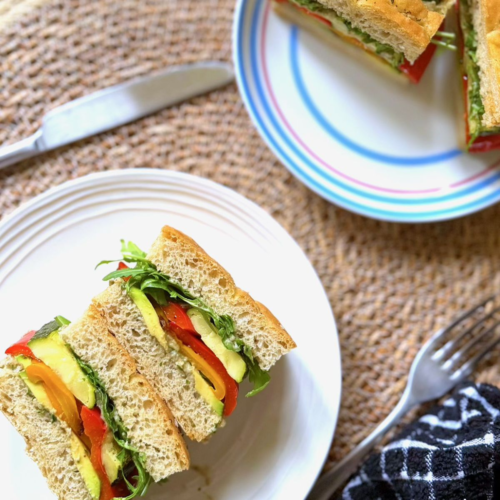 baba ganoush sandwich