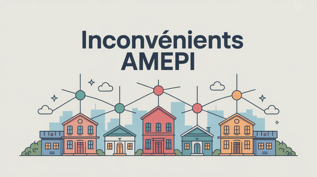amepi inconvénient illustration agences immobilières réseau
