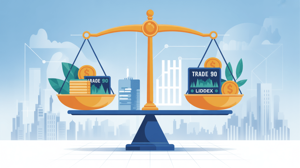 trade 90 lidex illustration risques aux plateformes trading