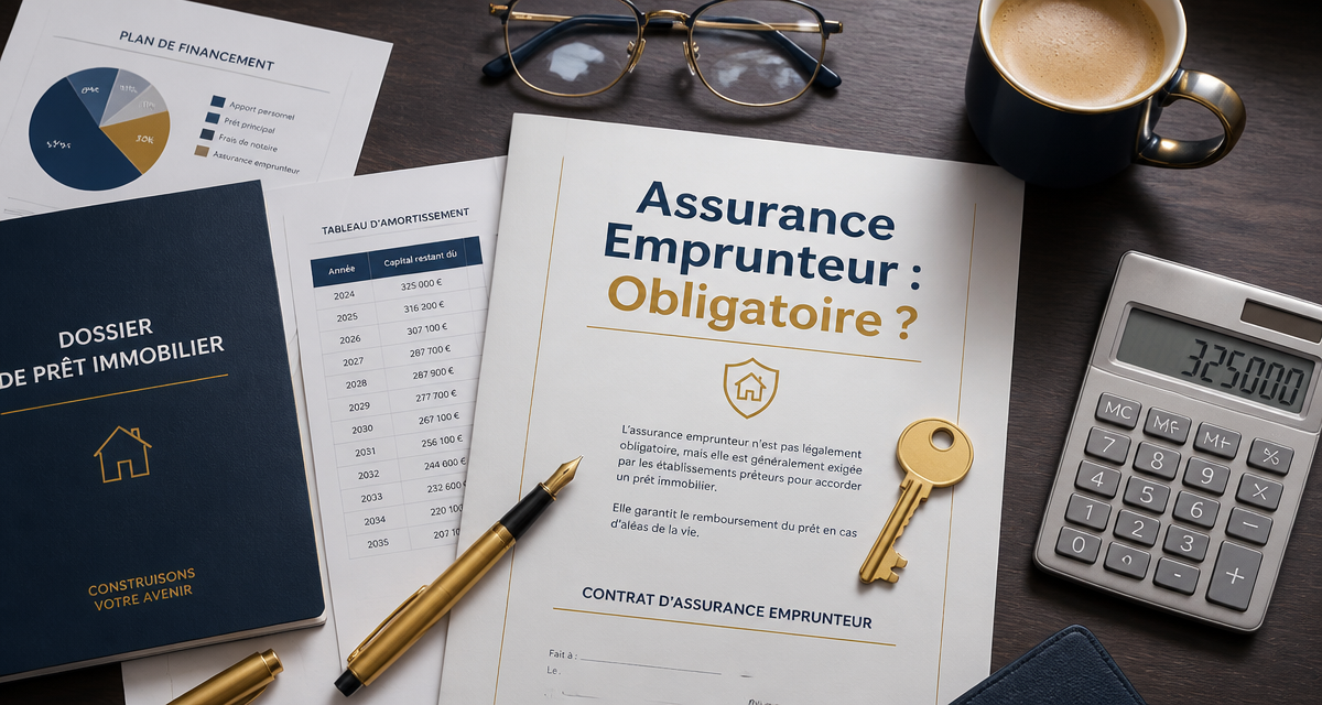 assurance obligatoire pour un pret immobilier sur bureau