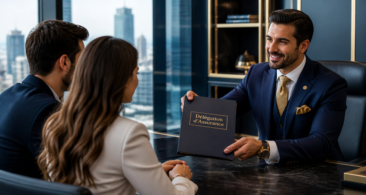 courtier assurance pret immobilier remet dossier delegation