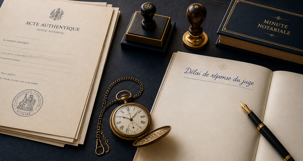 délai réponse juge des tutelles succession documents montre