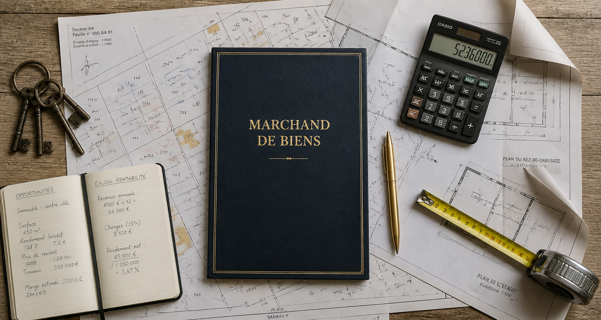 devenir marchand de biens dossier plans clés