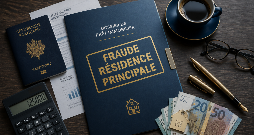 Mentir au banquier résidence principale dossier fraude