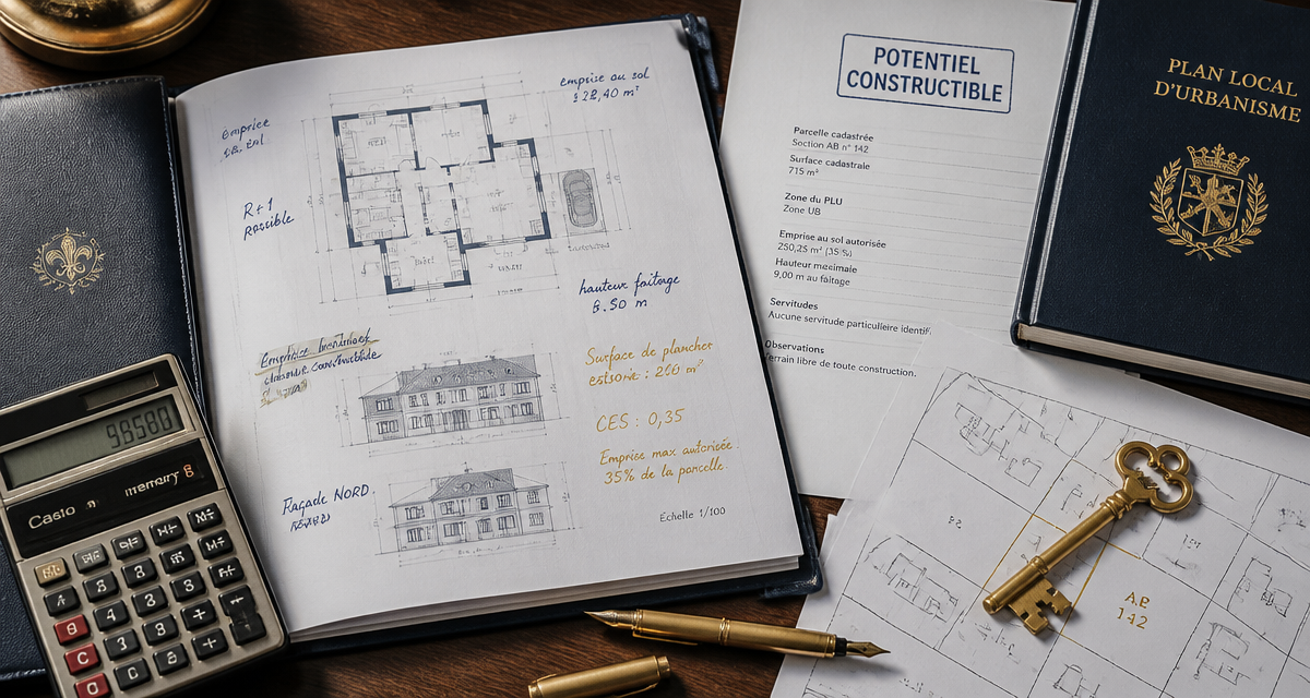 vendre a un promoteur plans architecturaux dossier immobilier